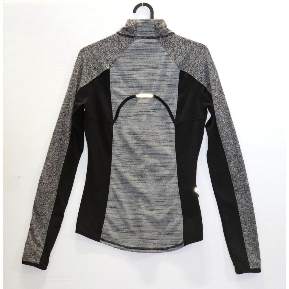 Athleta Women's Grey Running Wild 1/4 Zip Pullover Sweatshirt Top Size XS 1929 - Picture 10 of 11
